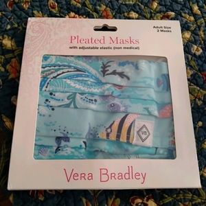 2 Authentic Vera Bradley Masks